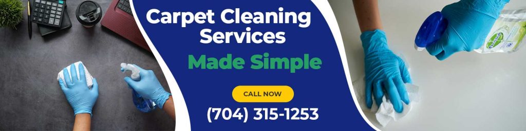 Banner ad for carpet cleaning