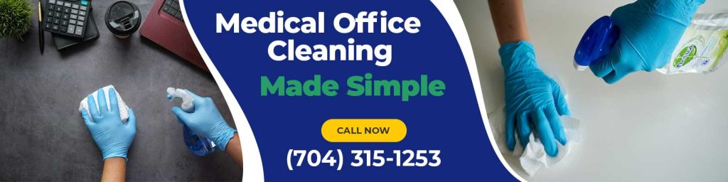 Banner ad for medical office cleaning